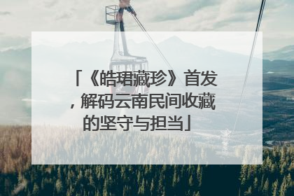 《皓珺藏珍》首发，解码云南民间收藏的坚守与担当