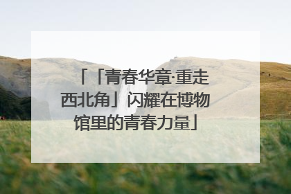 「青春华章·重走西北角」闪耀在博物馆里的青春力量