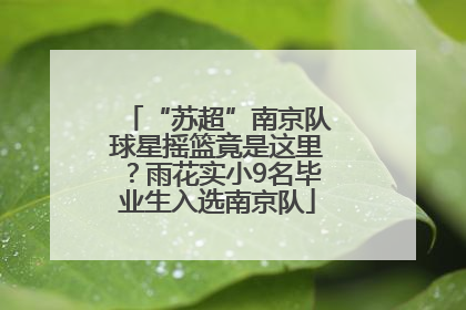 “苏超”南京队球星摇篮竟是这里？雨花实小9名毕业生入选南京队