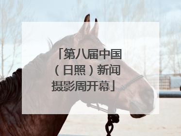 第八届中国（日照）新闻摄影周开幕
