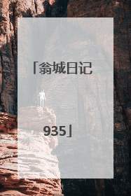翁城日记 935