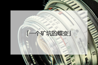 一个矿坑的蝶变