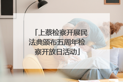 上蔡检察开展民法典颁布五周年检察开放日活动