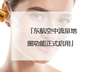 东航空中流量地图功能正式启用