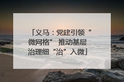 义马：党建引领“微网格” 推动基层治理细“治”入微