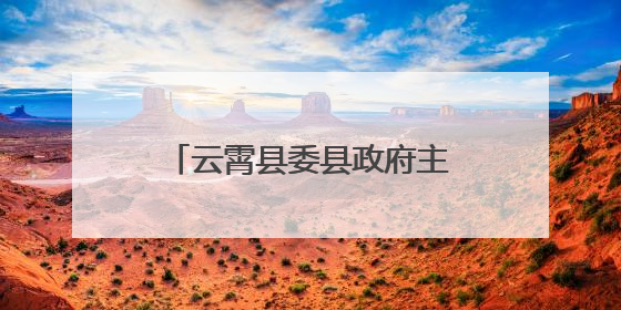 云霄县委县政府主要领导调研党建引领国企改革工作