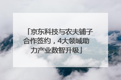 京东科技与农夫铺子合作签约，4大领域助力产业数智升级