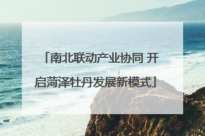 南北联动产业协同 开启菏泽牡丹发展新模式