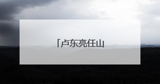 卢东亮任山西省代省长