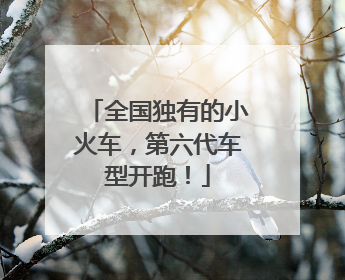 全国独有的小火车，第六代车型开跑！