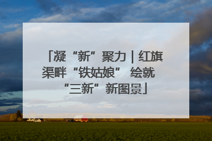 凝“新”聚力｜红旗渠畔“铁姑娘” 绘就“三新”新图景