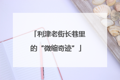 利津老街长巷里的“微缩奇迹”