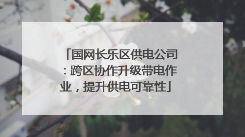 国网长乐区供电公司：跨区协作升级带电作业，提升供电可靠性