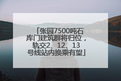 张园7500吨石库门建筑群将归位，轨交2、12、13号线站内换乘有望