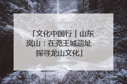 文化中国行｜山东岚山：在尧王城遗址探寻龙山文化