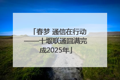 春梦 通信在行动——十堰联通圆满完成2025年