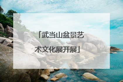 武当山盆景艺术文化展开展