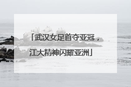 武汉女足首夺亚冠，江大精神闪耀亚洲
