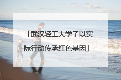 武汉轻工大学子以实际行动传承红色基因