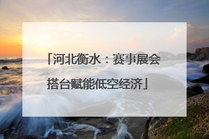 河北衡水：赛事展会搭台赋能低空经济