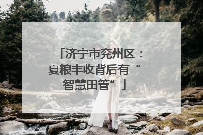 济宁市兖州区：夏粮丰收背后有“智慧田管”
