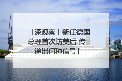 深观察丨新任德国总理首次访美后 传递出何种信号