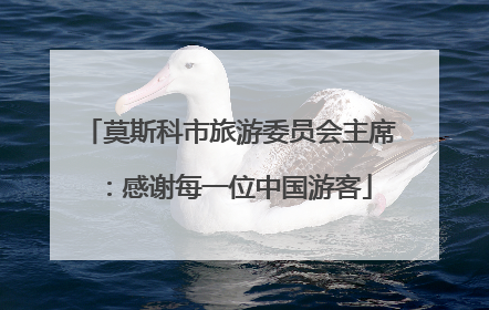 莫斯科市旅游委员会主席：感谢每一位中国游客