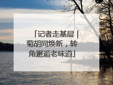 记者走基层｜菊胡同焕新，转角邂逅老味道