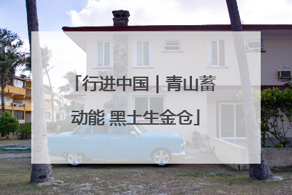 行进中国｜青山蓄动能 黑土生金仓