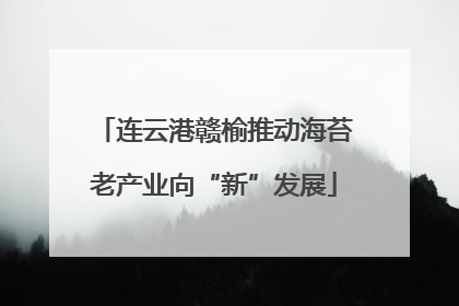 连云港赣榆推动海苔老产业向“新”发展