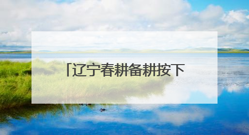 辽宁春耕备耕按下“科技快进键”