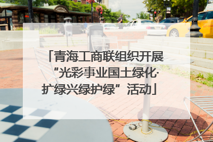 青海工商联组织开展“光彩事业国土绿化·扩绿兴绿护绿”活动