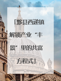 黟县西递镇解锁产业“丰景”里的共富方程式