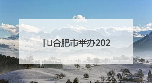 ﻿合肥市举办2025年首场社区运动会 预计将举办10场