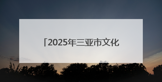 2025年三亚市文化惠民演出系列活动启动，露营音乐会浪漫开场