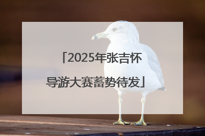 2025年张吉怀导游大赛蓄势待发
