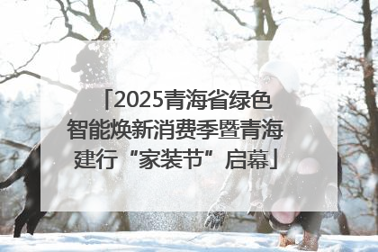 2025青海省绿色智能焕新消费季暨青海建行“家装节”启幕