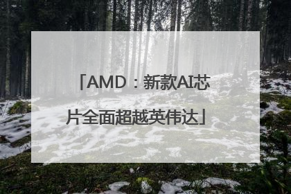 AMD：新款AI芯片全面超越英伟达